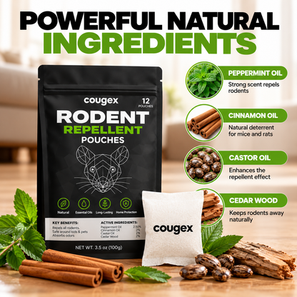 COUGEX® Natural Rodent Repellent Pouches
