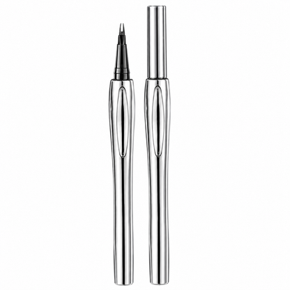 Double eyeliner pen - water-resistant, sweat-proof and non-miscible with makeup.
