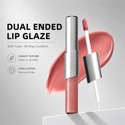Perfect Twin Lip — Dual-Ended Liquid Lipstick with Velvet Matte Color and Glossy Shine（2）